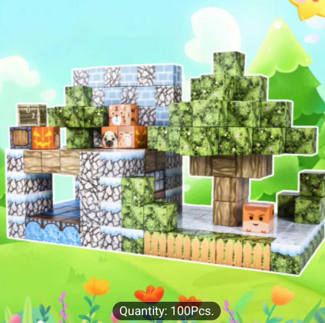 Magnetic Building Cubes