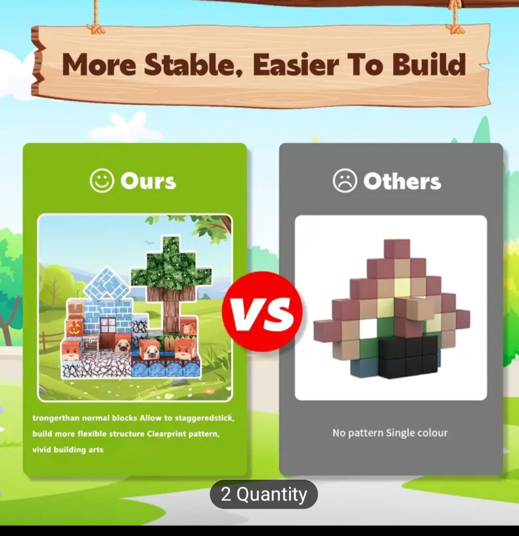 Magnetic Building Cubes