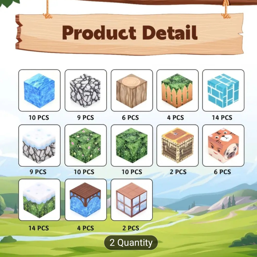 Magnetic Building Cubes